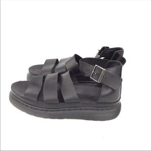 Doc martens Clarissa sandals size 11 uk 9 black